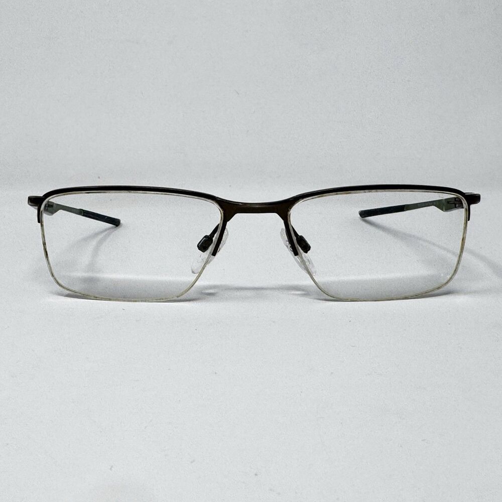 Oakley Socket 5.5 OX3218-0254 Satin Pewter Eyeglass Frames 54-18-138